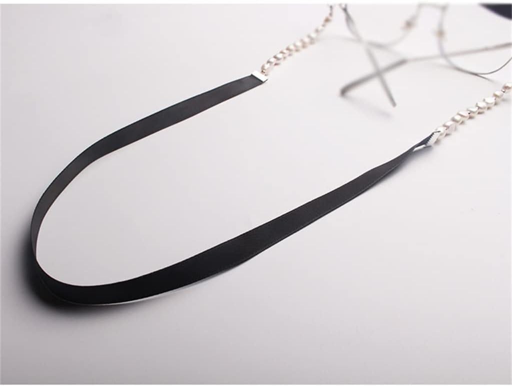 ♪591 ❤️ アンティーク ガラスビーズ マスクチェーン メガネチェーン